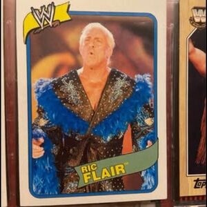 WWE Ric Flair Card with Black and Blue Robe Approx. 205 Pro Wrestling Cards